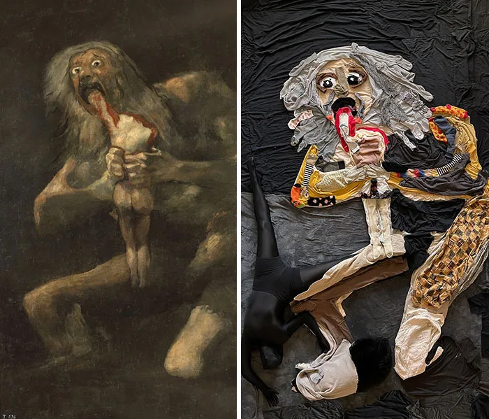"Saturn Devouring A Son" By Francisco Goya, 1820-23