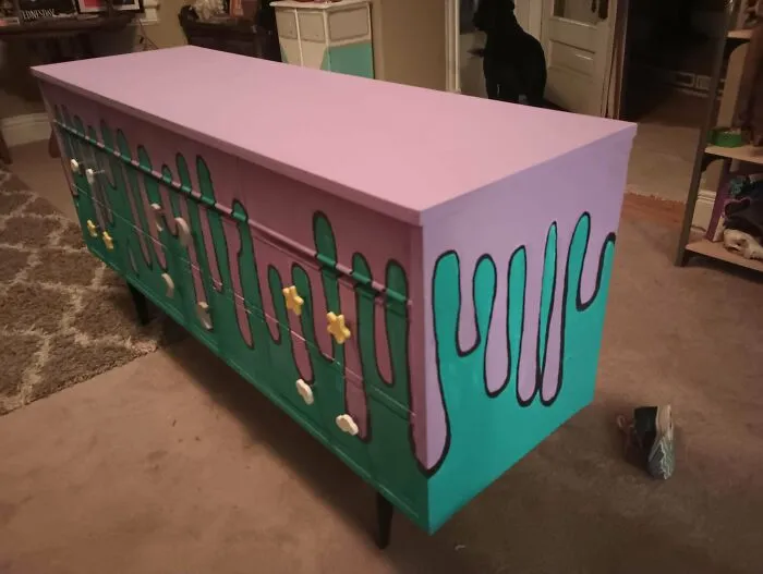 Repurposed Dresser For My Daughter