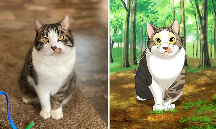 22 Pet Portraits That Got Reanimated To Look Like They Belong In Disney, By This Artist (New Pics)