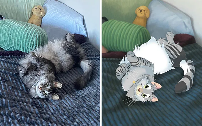 22 Pet Portraits That Got Reanimated To Look Like They Belong In Disney, By This Artist (New Pics)