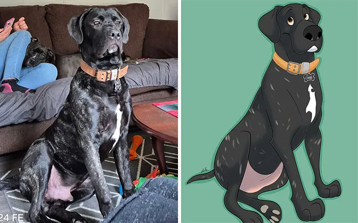 22 Pet Portraits That Got Reanimated To Look Like They Belong In Disney, By This Artist (New Pics)