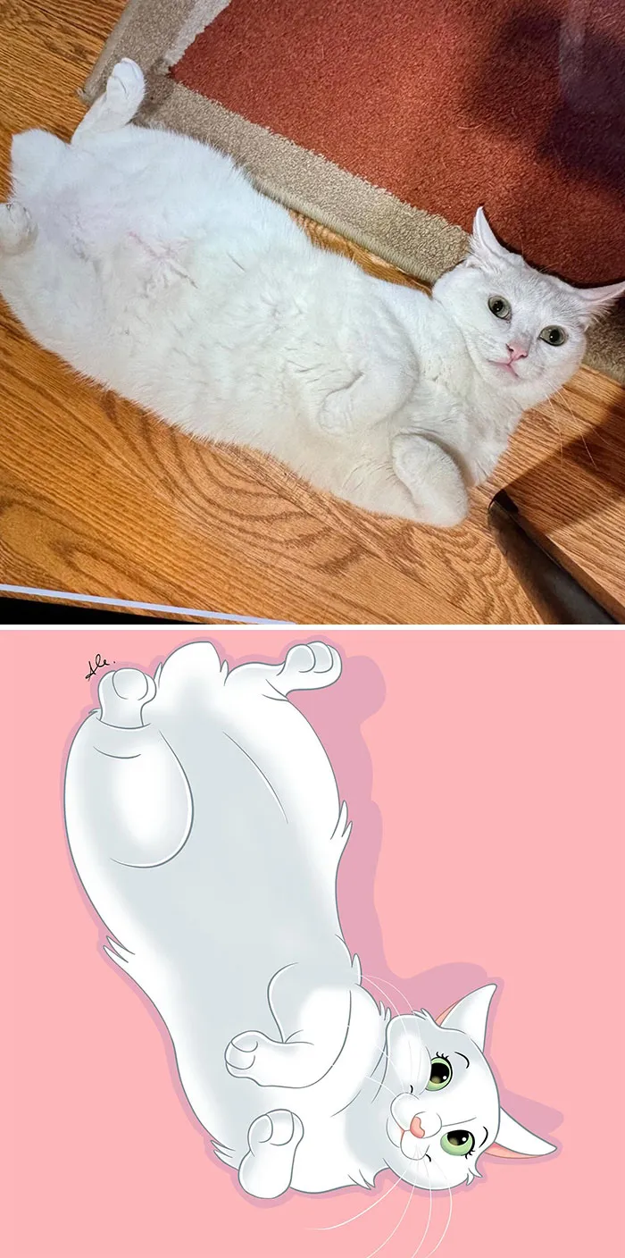 22 Pet Portraits That Got Reanimated To Look Like They Belong In Disney, By This Artist (New Pics)