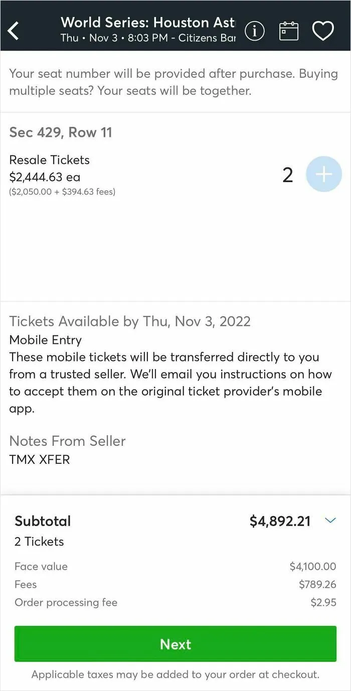 Someone Explain To Me How There’s Possibly 800 Dollars In Fees. Are You Kidding Me?