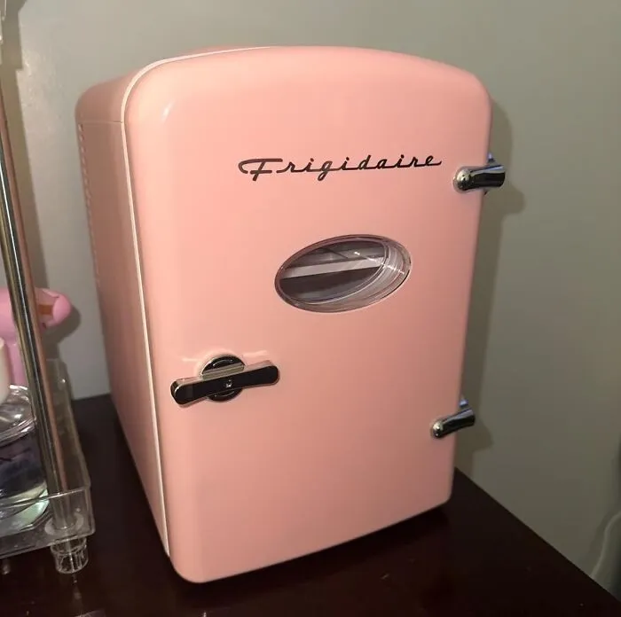 Your Skincare Routine And Your Can Of Soda Are About To Get The Stylish Home They Deserve In A <a Style="Display:inline;" Href="Https://Www.amazon.com/Frigidaire-Efmis129-Mint-Beverage-Cooler-Mint/Dp/B08b44lhd5?ie=utf8&th=1&linkcode=ll1&tag=bpdog-20&linkid=7435081690ccd64af5efcc129c1e757d&language=en_us&ref_=as_li_ss_tl" Target="_blank">  <span Style="Font: Inherit; Color: #d74b1f;"> Mini Retro Fridge </Span>