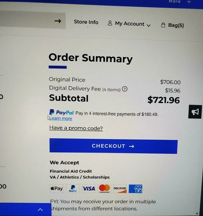 I Bought A Digital Item And I Have To Pay A "Digital Delivery Fee"