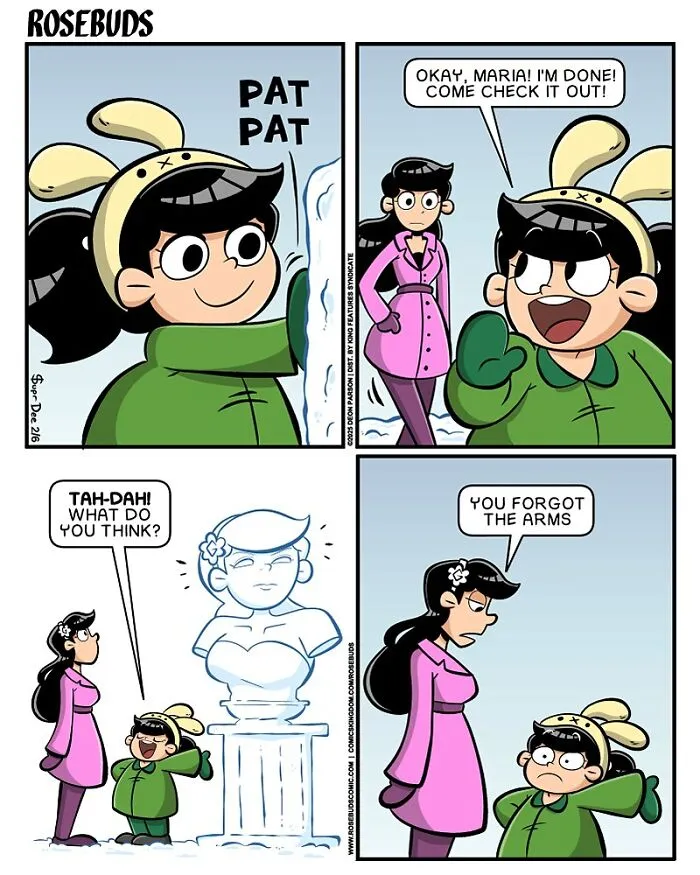 These 30 Comics About Three Sisters Are Funny, Heartfelt, And Way Too Relatable (New Pics)