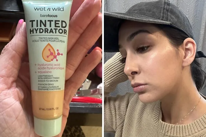 Your Skin Will Look Like It Has A Permanent Instagram Filter On It With A Little Help From<a Style="Display:inline;" Href="Https://Www.amazon.com/Hydrator-Oil-Free-Moisturizer-Hyaluronic-Squalane/Dp/B08rrr61nb?ie=utf8&th=1&linkcode=ll1&tag=bplobster-20&linkid=722e6059ce640b0bb68b43b16fa3d068&language=en_us&ref_=as_li_ss_tl" Target="_blank">   <span Style="Font: Inherit; Color: #d74b1f;"> Wet N Wild Bare Focus Tinted Hydrator </Span>