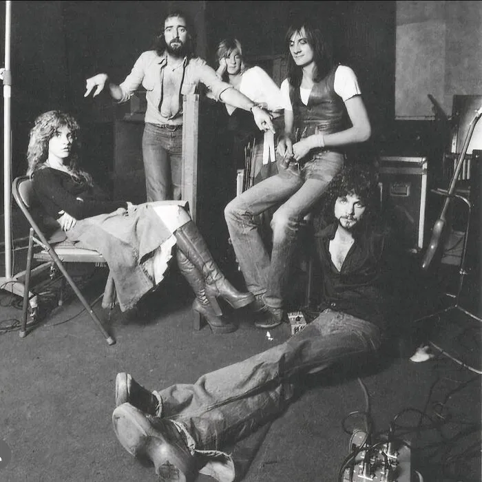 Fleetwood Mac In The Studio In 1975