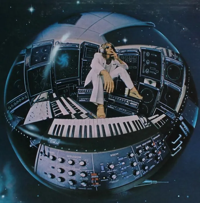 Ray Manzarek, Keyboardist For The Doors, In His Studio, Circa 1970s