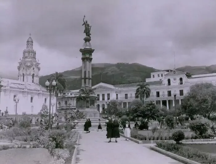 Independence Square, Quito, Ecuador, 1955