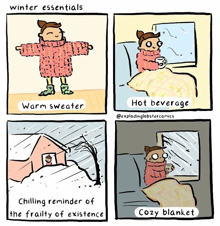 These 35 Comics Perfectly Mix Silly Humor With Brutal Honesty