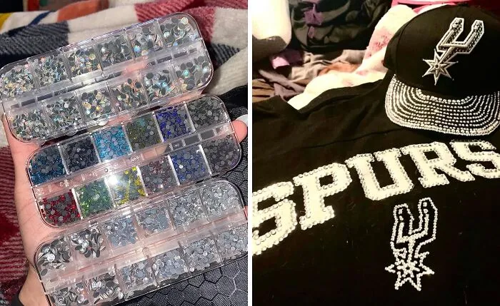 Your Plain Denim Jacket And Every Other Boring Fabric Surface In Your Home Now Live In A Constant State Of Fear Thanks To The <a Style="Display:inline;" Href="Https://Www.amazon.com/Quick-Crystals-Pro-Rhinestones-Rhinestones/Dp/B08h2mm9n8?ie=utf8&th=1&linkcode=ll1&tag=bpmammoth-20&linkid=a443376eba26a8e70ed2d4419c28496c&language=en_us&ref_=as_li_ss_tl" Target="_blank">  <span Style="Font: Inherit; Color: #d74b1f;"> Bedazzler </Span>