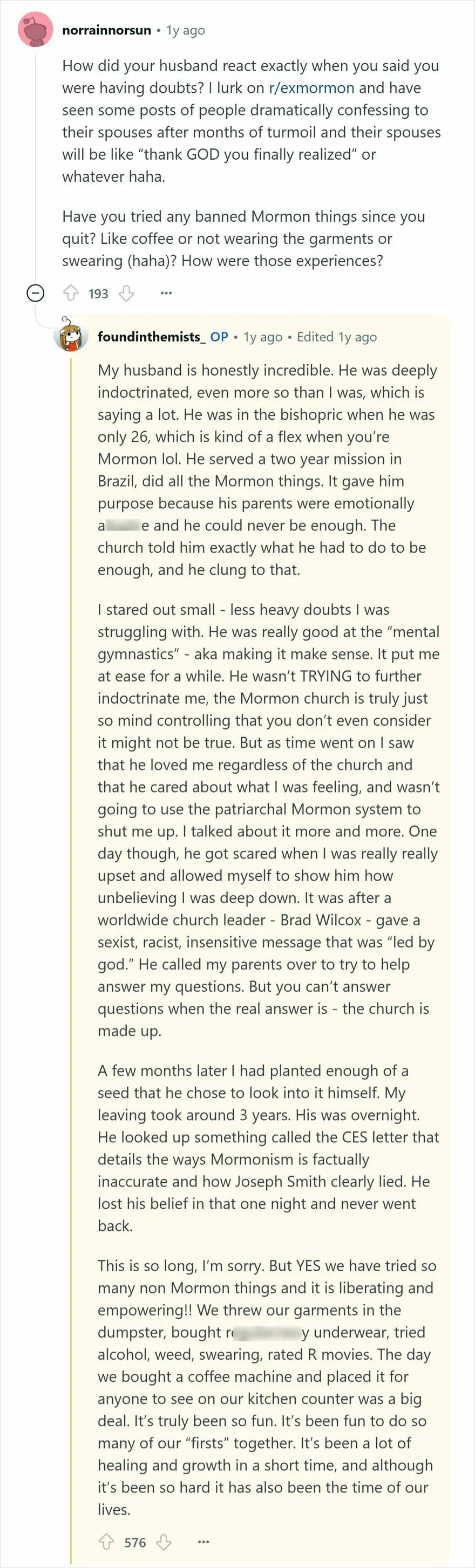 "Pregnant At 15, Married By 18": Ex-Mormons Answer People's Burning Questions