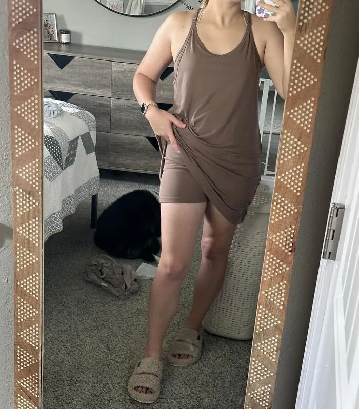 Your Desire To Look Cute Can Now Peacefully Coexist With Your Chaotic Energy In This <a Style="Display:inline;" Href="Https://Www.amazon.com/Anrabess-Workout-Athleisure-Outfits-Vacation/Dp/B0cgrjv9p3?ie=utf8&linkcode=ll1&tag=bpmonkey-20&linkid=33bfe802dc1e1f79fb62a60e31346dc8&language=en_us&ref_=as_li_ss_tl" Target="_blank">  <span Style="Font: Inherit; Color: #d74b1f;"> Sporty Dress With Built-In Shorts </Span>