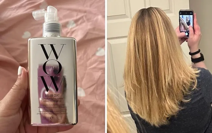 The <a Style="Display:inline;" Href="Https://Www.amazon.com/Color-Dream-Supernatural-Spray-Unisex/Dp/B07fj783zg?ie=utf8&th=1&linkcode=ll1&tag=bpmonkey-20&linkid=4c4d354c50354f5d7f84d4538cdf736c&language=en_us&ref_=as_li_ss_tl" Target="_blank">  <span Style="Font: Inherit; Color: #d74b1f;"> Color Wow Dream Coat Supernatural Spray </Span> Puts A Literal Raincoat On Every Single Strand Of Your Hair So Humidity Can Just See Itself Out