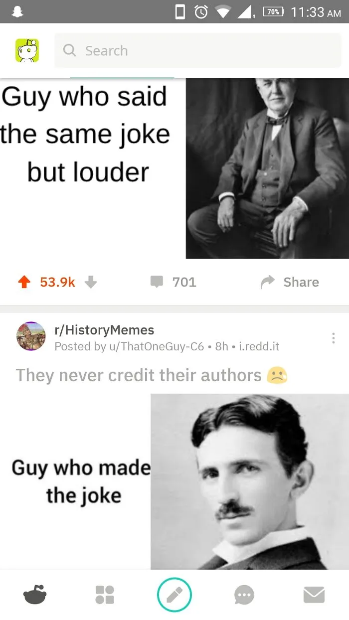 "They Never Credit Their Authors"