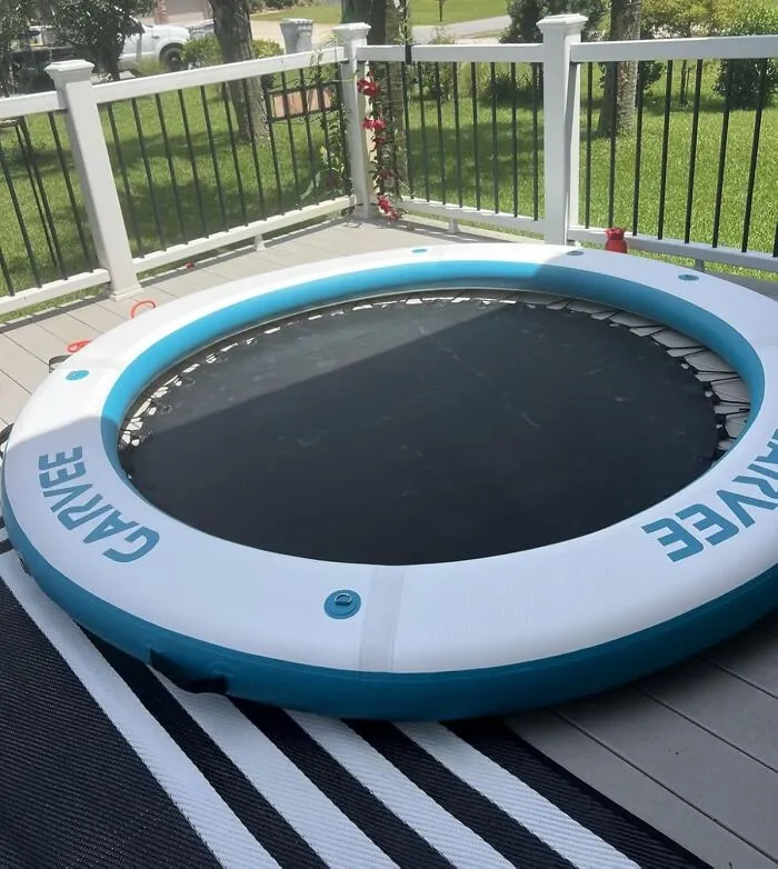 Establishing A Floating Social Distancing Perimeter Between You And Everyone Else At The Lake Is Now Entirely Possible With This <a Style="Display:inline;" Href="Https://Www.amazon.com/Garvee-Inflatable-Floating-Platform-Non-Slip/Dp/B0f9sp8r4p?ie=utf8&th=1&linkcode=ll1&tag=bpraccoon-20&linkid=2d7e549a5c5d191e680966d128c6d91e&language=en_us&ref_=as_li_ss_tl" Target="_blank">  <span Style="Font: Inherit; Color: #d74b1f;"> Inflatable Floating Dock </Span>