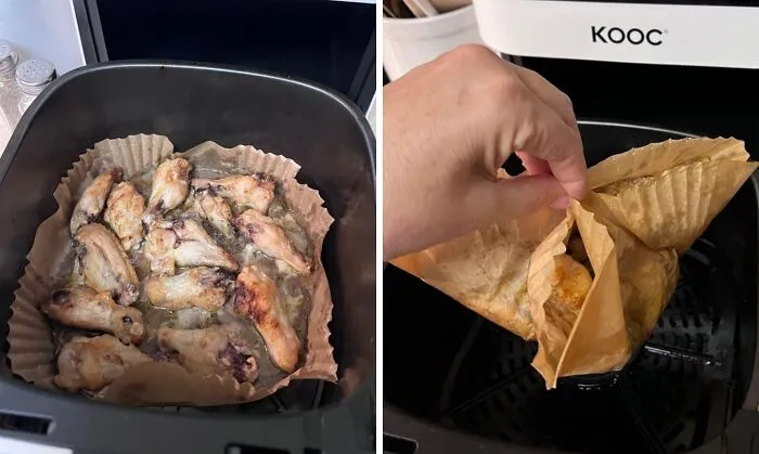 The 10-Minute Scrubbing Session Required For A 5-Minute Snack Has Officially Been Rendered Obsolete By <a Style="Display:inline;" Href="Https://Www.amazon.com/Air-Fryer-Paper-Liners-Disposable/Dp/B0b6plg6g2?ie=utf8&th=1&linkcode=ll1&tag=bpkoala-20&linkid=c55dc1cbe24dde06d207f5d823fcb53e&language=en_us&ref_=as_li_ss_tl" Target="_blank">  <span Style="Font: Inherit; Color: #d74b1f;"> Air Fryer Paper Liners </Span>