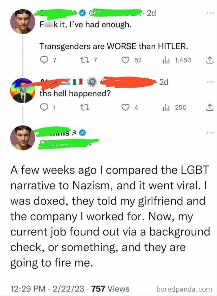 Deserved. R/Whitepeopletwitter First