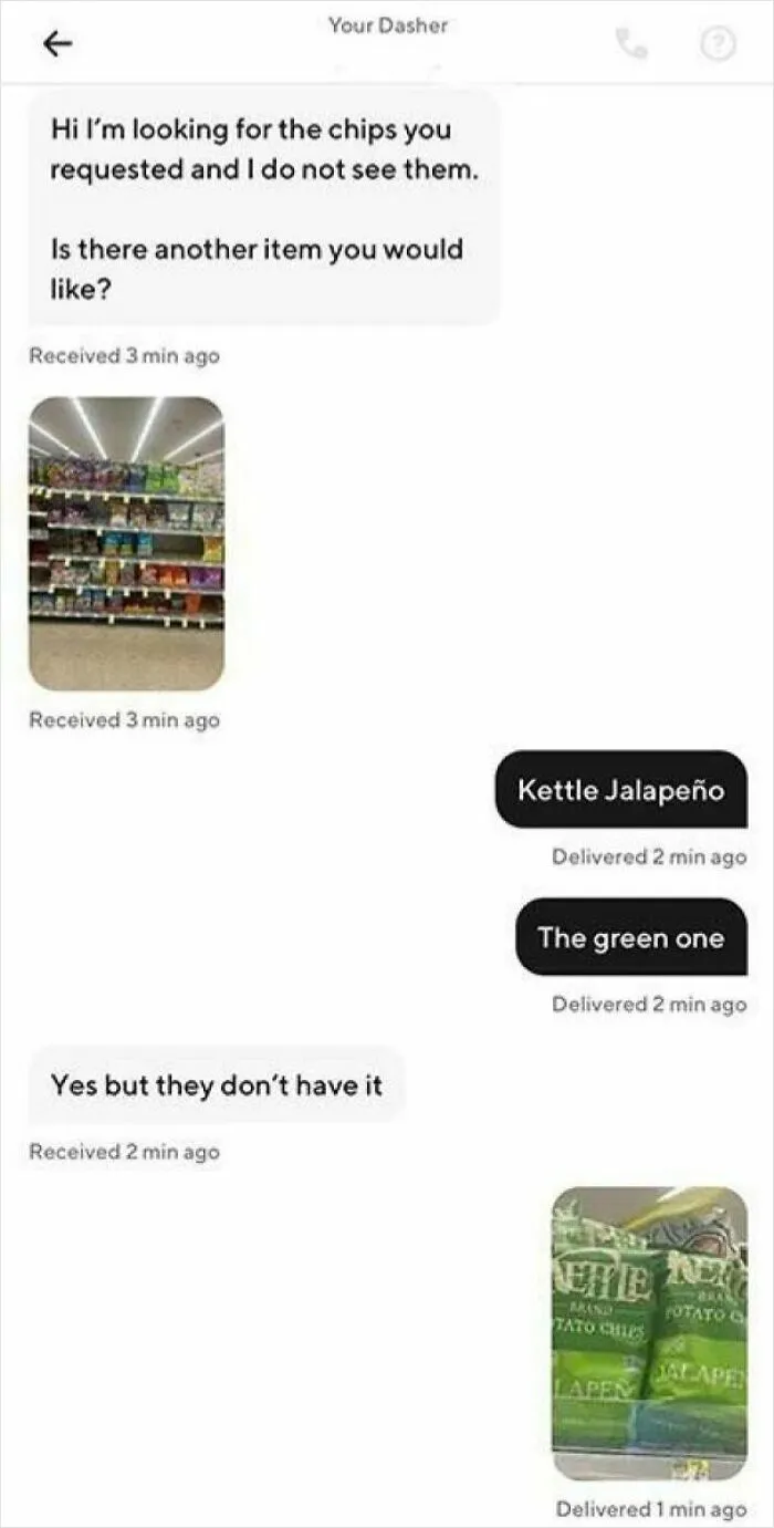 My SO Tried Ordering From Doordash