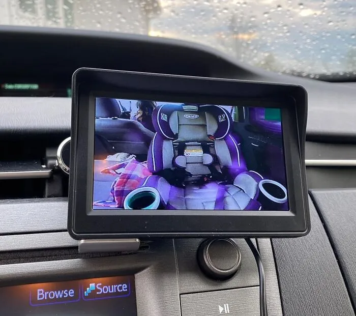 You Can Now Confirm If Your Baby Is Peacefully Sleeping Or Silently Plotting World Domination From The Driver's Seat With A <a Style="Display:inline;" Href="Https://Www.amazon.com/Itomoro-Mirror-Crystal-Baby-Easily-Observe/Dp/B085wsjdvh?ie=utf8&th=1&linkcode=ll1&tag=bpwombat-20&linkid=ef98d999c12fcfd27974dbd6114610db&language=en_us&ref_=as_li_ss_tl" Target="_blank">  <span Style="Font: Inherit; Color: #d74b1f;"> Baby Car Monitor </Span>