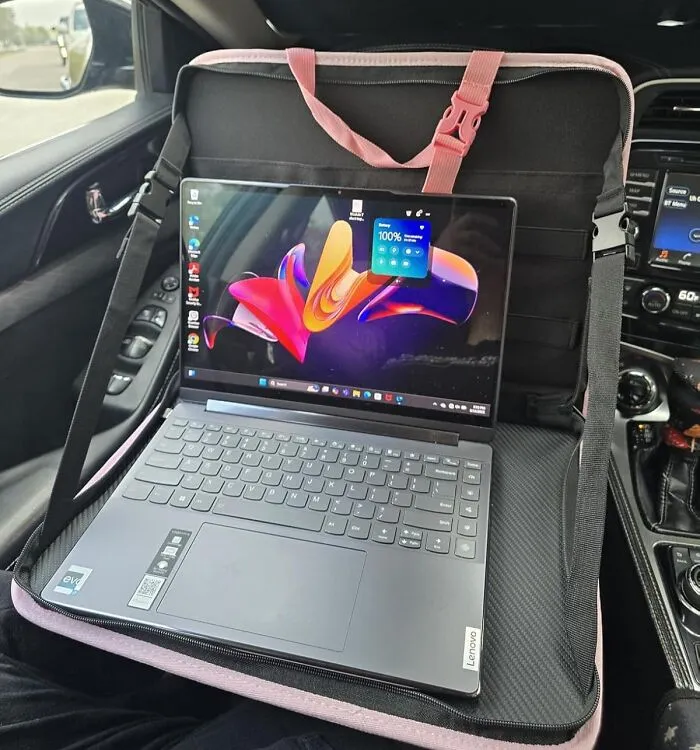 The Back Seat Of Your Car Can Now Be Respectfully Referred To As The "Mobile Office" Instead Of The "French Fry Graveyard" Thanks To A <a Style="Display:inline;" Href="Https://Www.amazon.com/Joytutus-Steering-Multifunctional-Organizer-Commuters/Dp/B08r3b946x?ie=utf8&th=1&linkcode=ll1&tag=bpwombat-20&linkid=5eebf16fab9c790ab4a25e402be2c997&language=en_us&ref_=as_li_ss_tl" Target="_blank">  <span Style="Font: Inherit; Color: #d74b1f;"> Seatback Laptop Tray </Span>