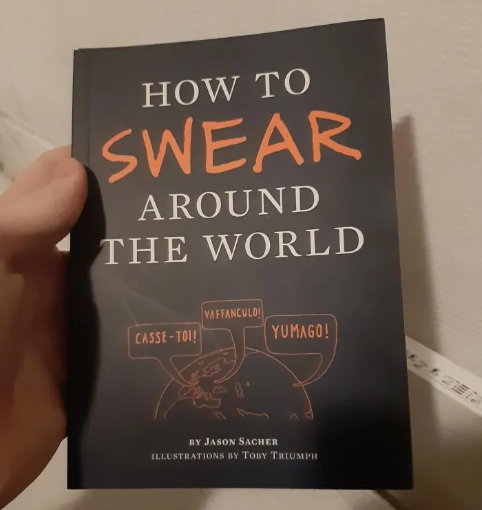 You Can Finally Expand Your International Vocabulary In The Most Useful Way Possible With A Copy Of <a Style="Display:inline;" Href="Https://Www.amazon.com/How-Swear-Around-World-Sacher/Dp/1452110875?ie=utf8&linkcode=ll1&tag=bphedgehog-20&linkid=7612f781c1382b5a7c430426e63e3a86&language=en_us&ref_=as_li_ss_tl" Target="_blank">  <span Style="Font: Inherit; Color: #d74b1f;"> How To Swear Around The World </Span>