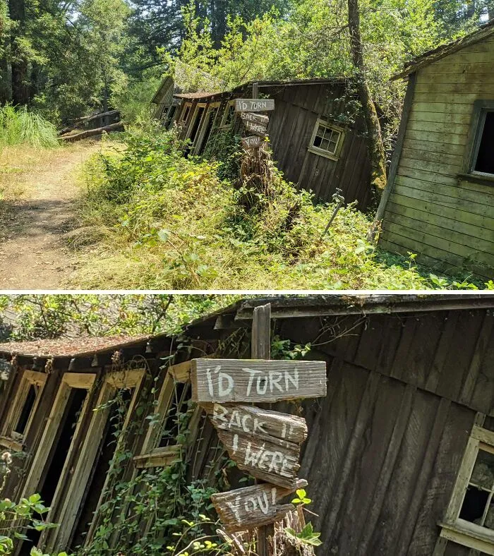 "I'd Turn Back If I Were You" An Abandoned Summer Camp From The 1920's