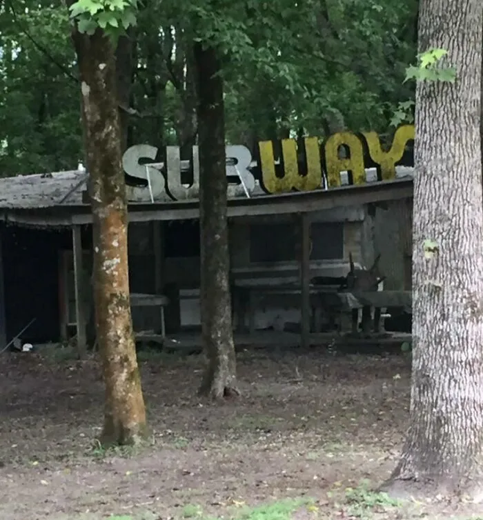 Abandoned Subway In The Middle Of Nowhere