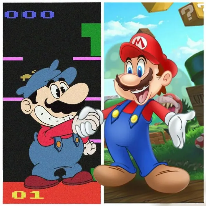 "Mario Meeting Mario"