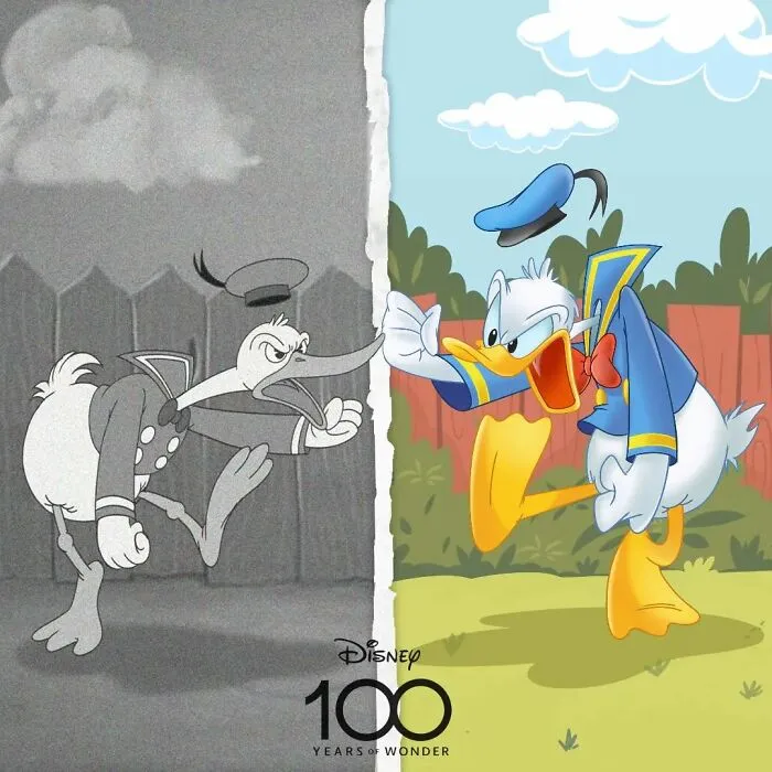 "Donald Fauntleroy Duck Meets Donald"