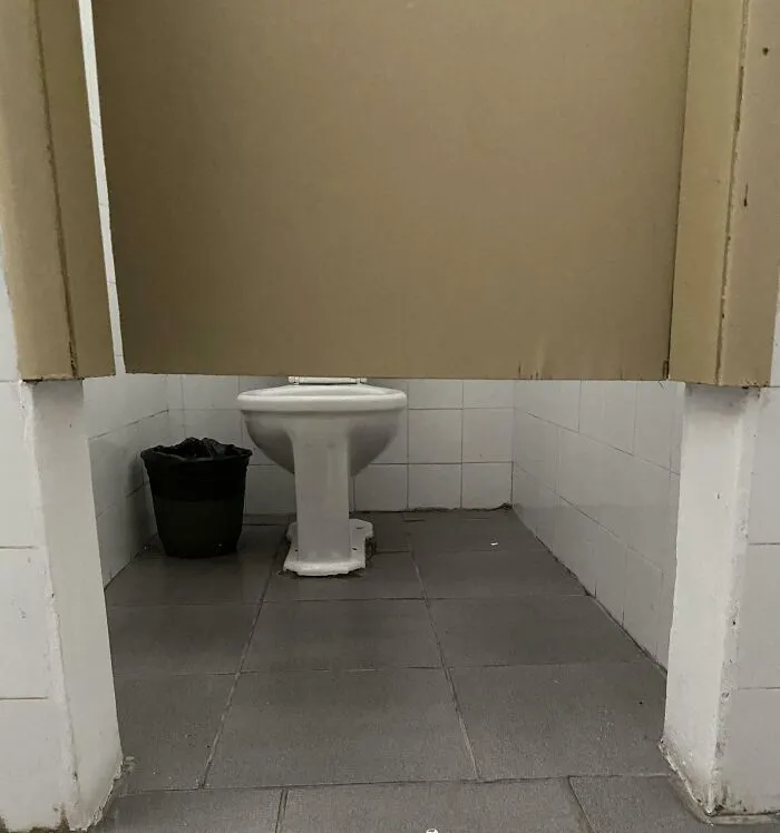 The Bathroom Stalls At My College
