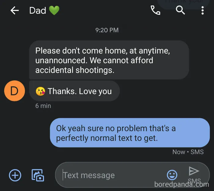 My Dad Has Grown Increasingly Paranoid Given The State Of Things