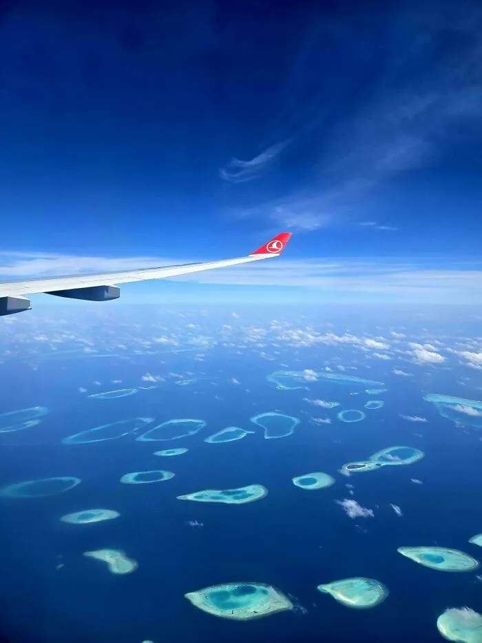 Thought This Sub Would Appreciate A Window Seat Picture Of The Maldives