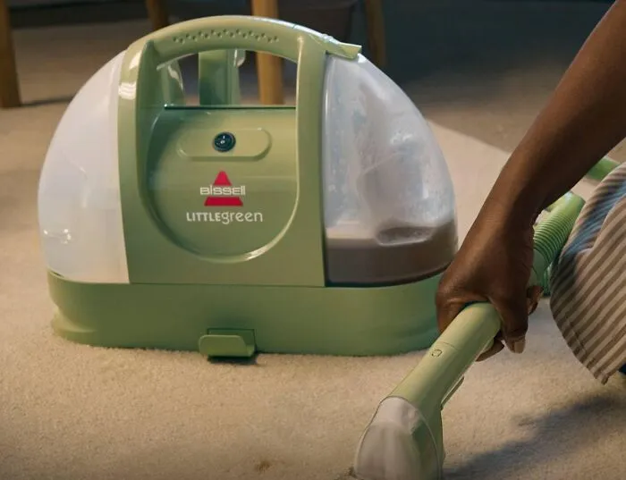 That One Mysterious Stain On Your Carpet You've Been Strategically Hiding With A Plant Can Finally Be Dealt With Thanks To The <a Style="Display:inline;" Href="Https://Www.amazon.com/Bissell-Multi-Purpose-Portable-Upholstery-1400b/Dp/B0016hf5gk?pd_rd_w=qjtwg&content-ID=amzn1.sym.fef9af56-6177-46e9-8710-A5293a68dd39&pf_rd_p=fef9af56-6177-46e9-8710-A5293a68dd39&pf_rd_r=v93asgbcwjt87rf8335y&pd_rd_wg=jgbng&pd_rd_r=d4f687fa-4a06-4e4f-A663-766b94c8596a&pd_rd_i=b0016hf5gk&th=1&linkcode=ll1&tag=bpbutterfly-20&linkid=27bffa4f81526d59b46967a3519a588b&language=en_us&ref_=as_li_ss_tl" Target="_blank">  <span Style="Font: Inherit; Color: #d74b1f;"> Bissell Little Green Multi-Purpose Carpet Cleaner </Span>
