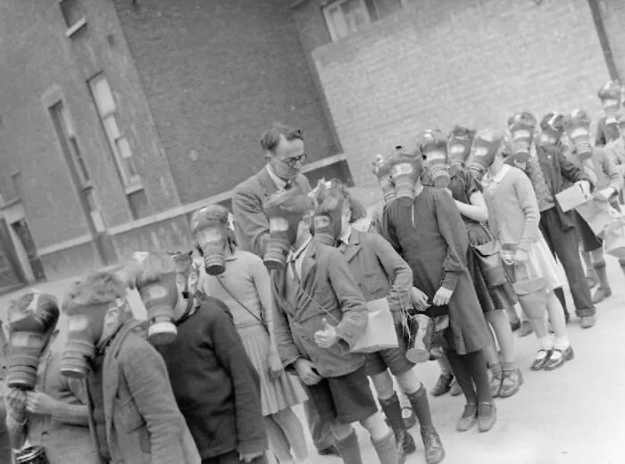 School Life In London, England, 1941