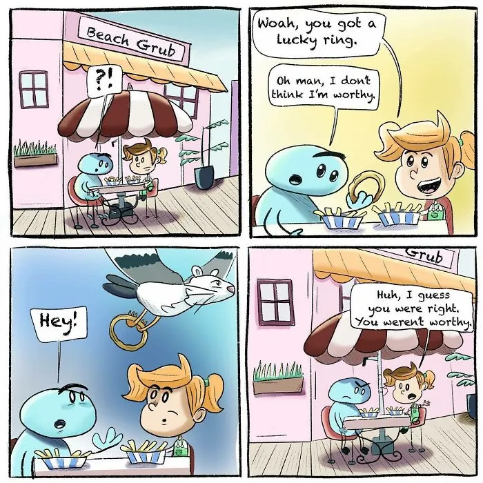 This Artist Created 25 Comics About A Girl Who Drags Her Spider Friend Into Everything