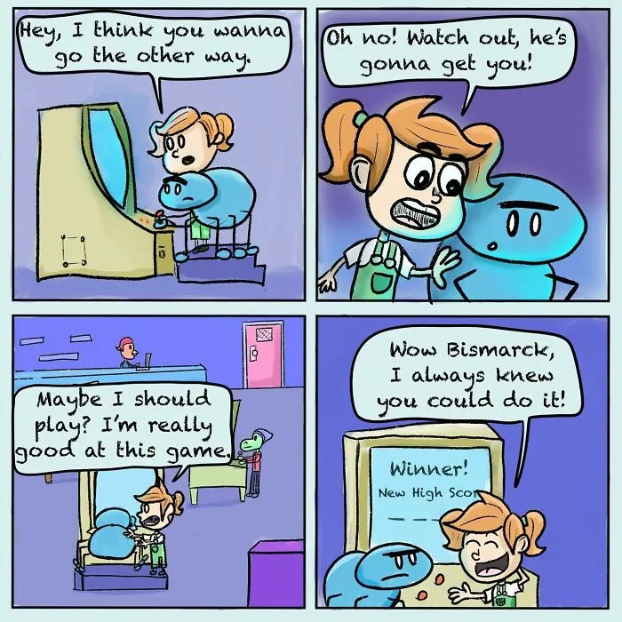 This Artist Created 25 Comics About A Girl Who Drags Her Spider Friend Into Everything