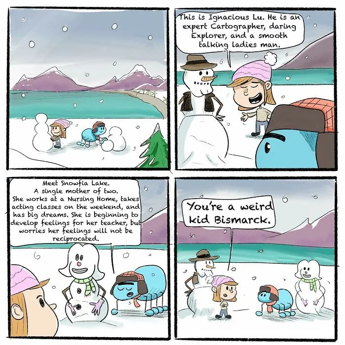 This Artist Created 25 Comics About A Girl Who Drags Her Spider Friend Into Everything