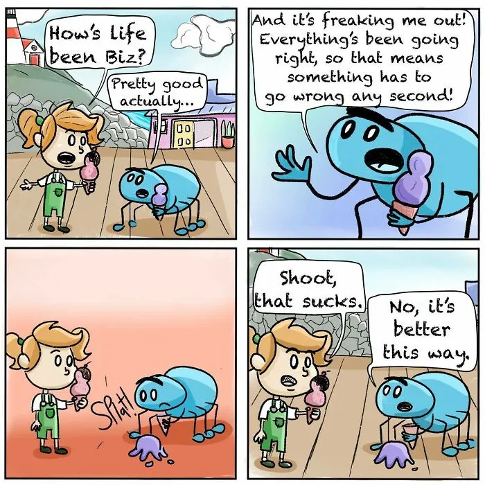 This Artist Created 25 Comics About A Girl Who Drags Her Spider Friend Into Everything