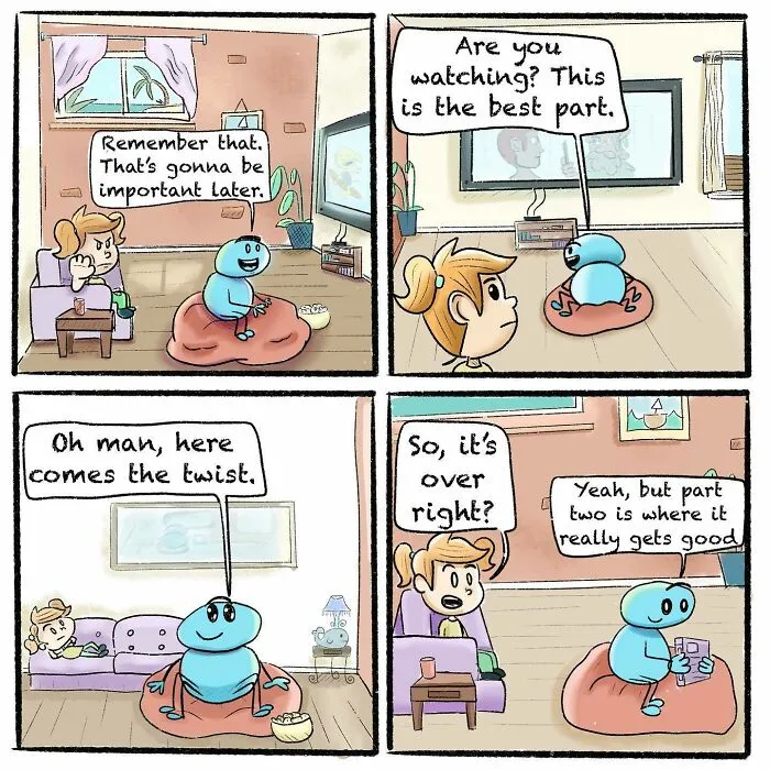 This Artist Created 25 Comics About A Girl Who Drags Her Spider Friend Into Everything