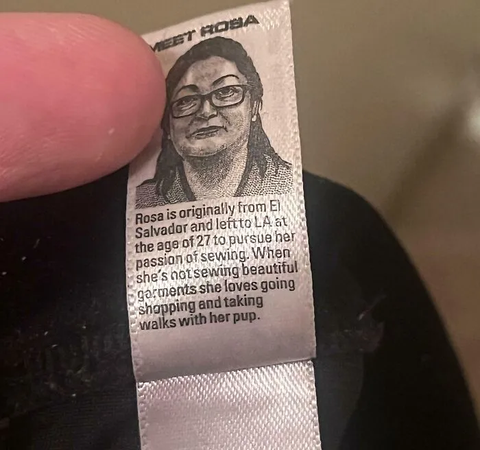 My Dress Has The Picture Of The Person Who Sewed It (Los Angeles Apparel)