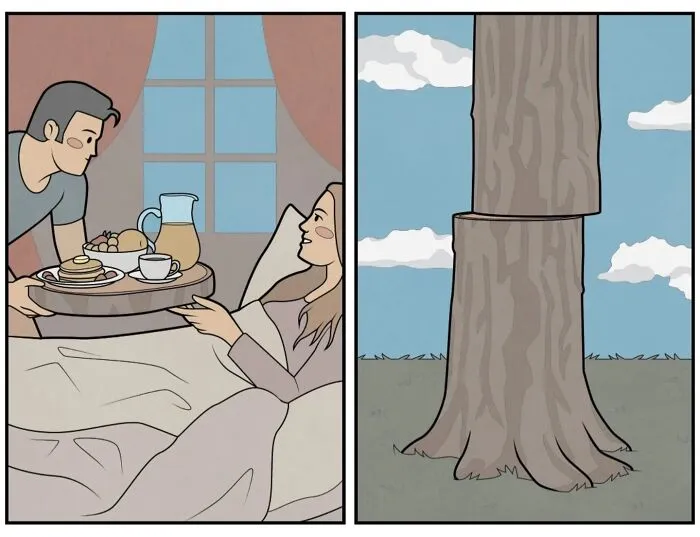 26 Hilariously Absurd Comics That Serve As Commentary On Today’s Society, By Anton Gudim (New Pics)