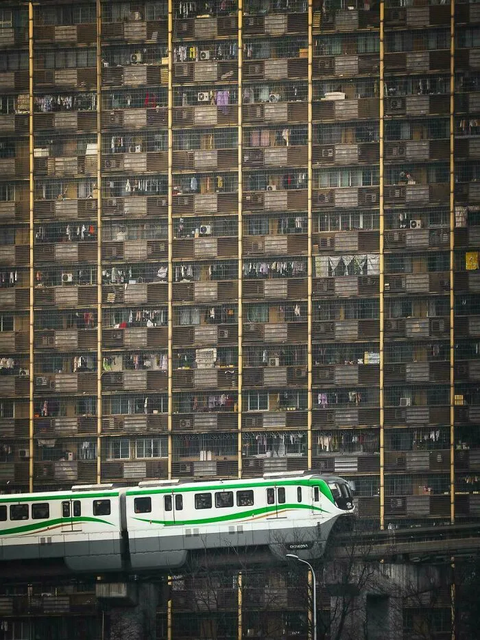 Cages In Chongqing, China