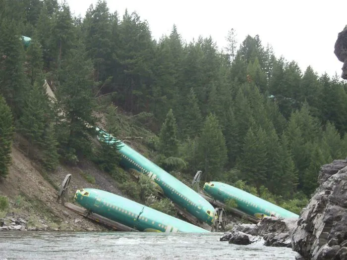 When A Train Derailment Causes Airplanes To Interrupt Your Rafting Trip