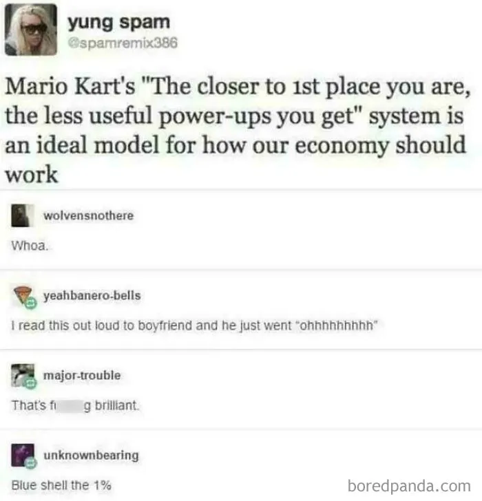 I Support The Mario Kart Economic Model, And So Should You! Xd