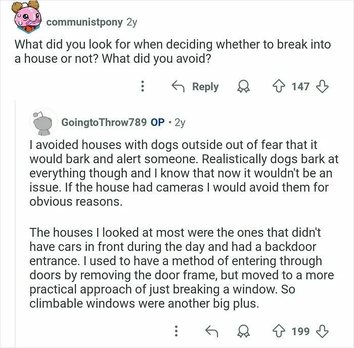 50 Confessions And Answers From Former Burglars On Home Safety And Many Other Things