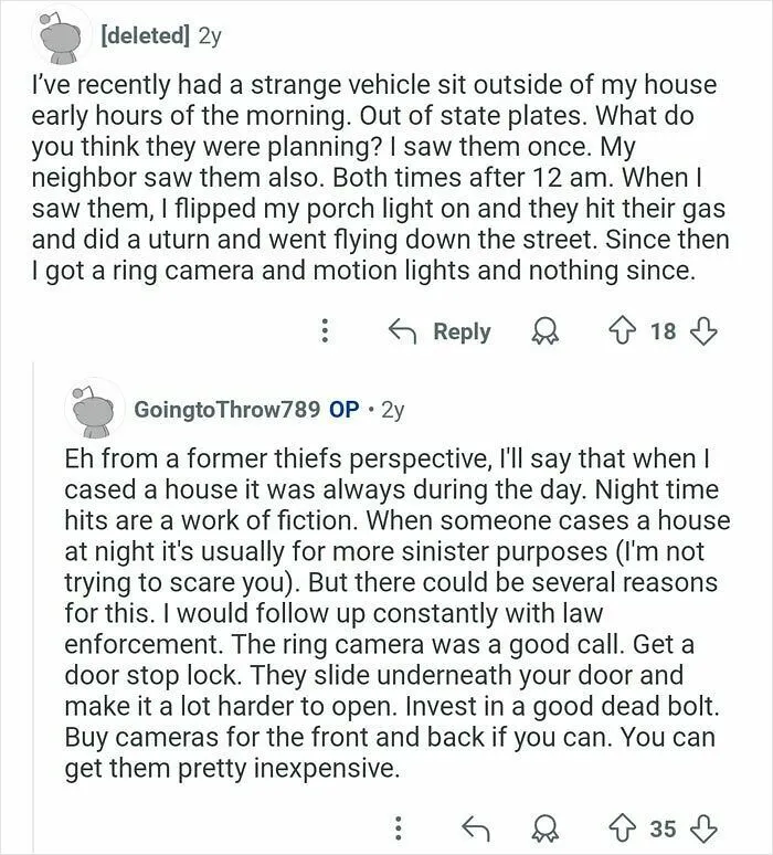 50 Confessions And Answers From Former Burglars On Home Safety And Many Other Things