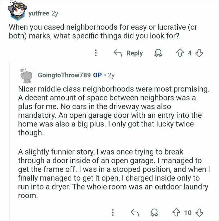 50 Confessions And Answers From Former Burglars On Home Safety And Many Other Things
