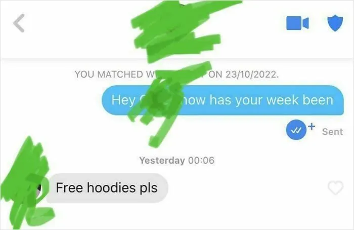 This Girl Left Me On Delivered For Two Years. She Messaged Me When I Updated My Profile With A Hoodie I Made For My Future Clothing Line. The Audacity And Entitlement